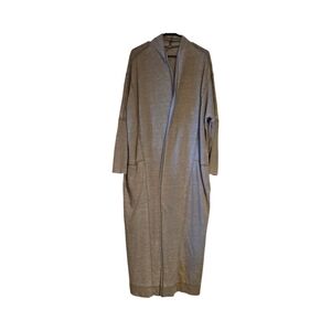 Free People Green Long Sleeve Open Front Cardigan w/ Pockets